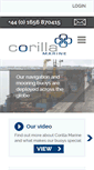Mobile Screenshot of corillamarine.com